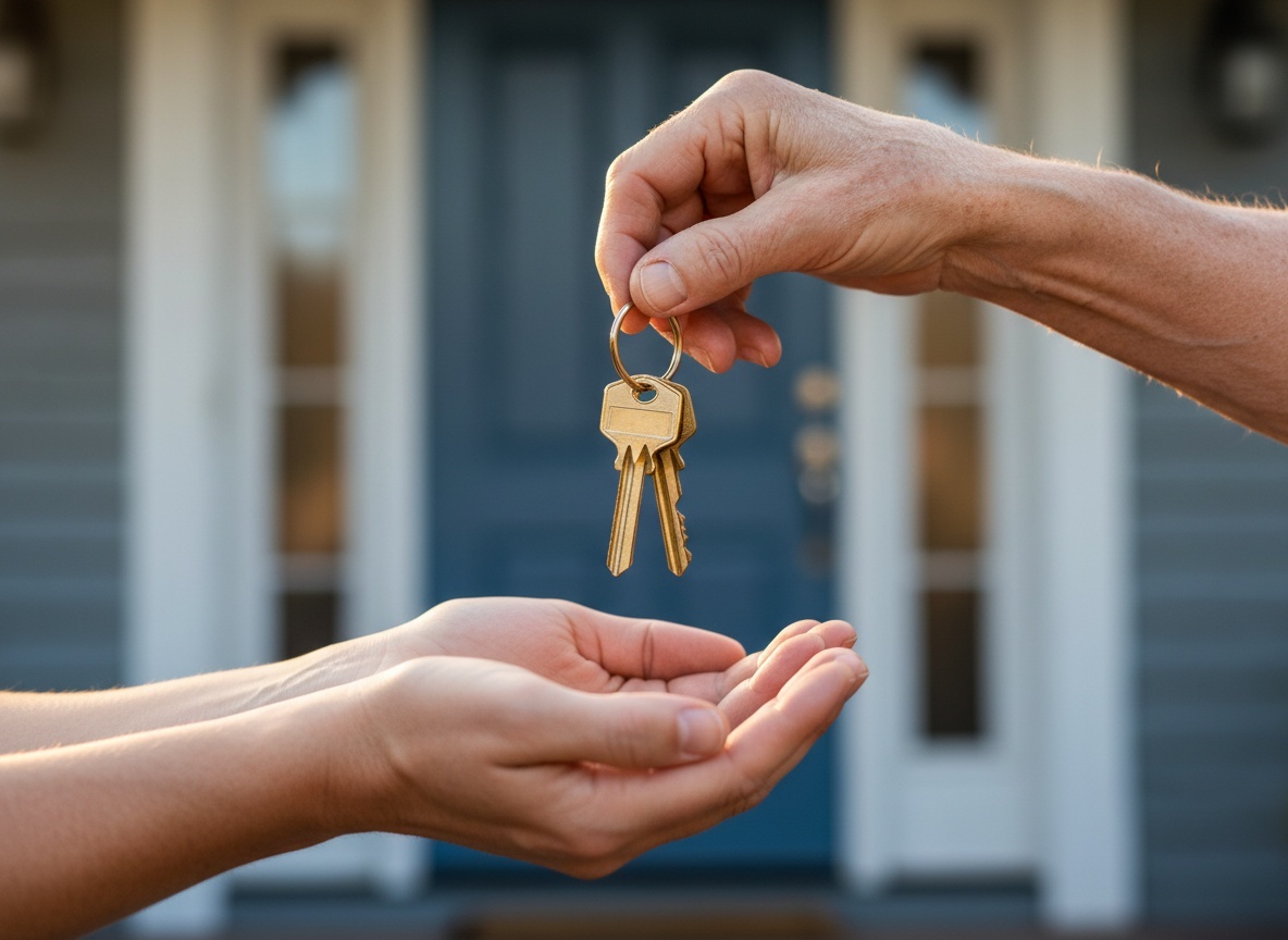 Passing house keys between generations